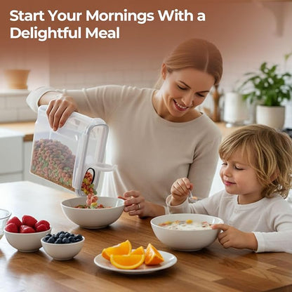 ComSaf 6.7Qt Cereal Storage Container Set of 2 - Image 2