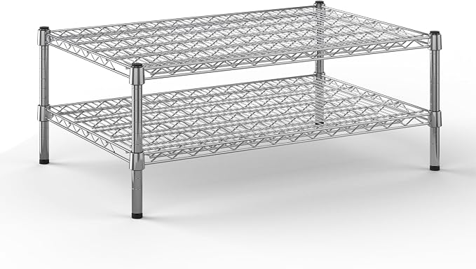 24" Deep x 36" Wide x 14" Height Wire Shelving Kit | 2-Tier | NSF Commercial by Regal+Altair