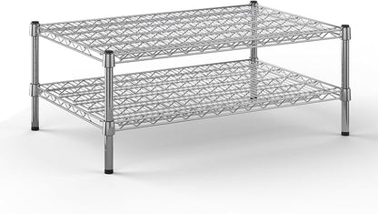 24" Deep x 36" Wide x 14" Height Wire Shelving Kit | 2-Tier | NSF Commercial by Regal+Altair