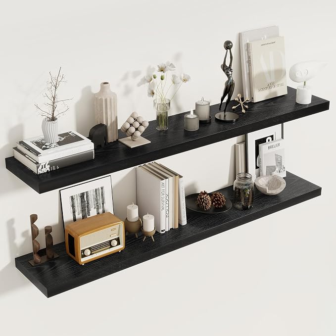 Fun Memories 55 Inch Floating Shelves by FunMemories
