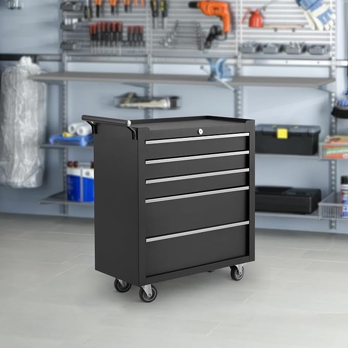 5-Drawer Rolling Tool Chest - Image 2