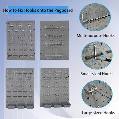 JZD Pegboard Wall Organizer - Image 4