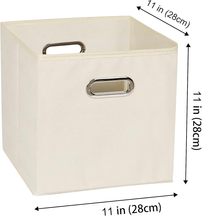 Fabric storage bins Cubes, Fabric Cube Organizer - Image 2