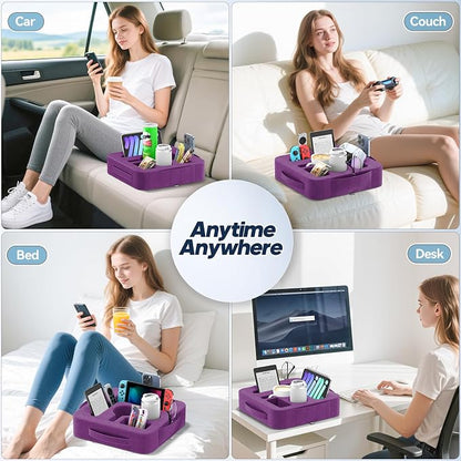 Couch Cup Holder Pillow, Sofa and Bed Caddy - Image 7