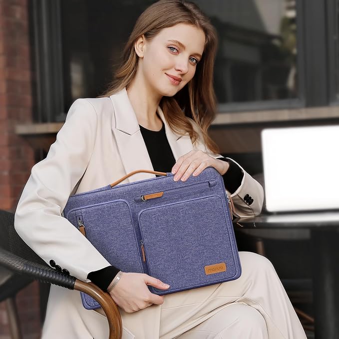 MOSISO 360 Protective Laptop Case 14 inch, 14 inch Laptop Sleeve Compatible - Image 6