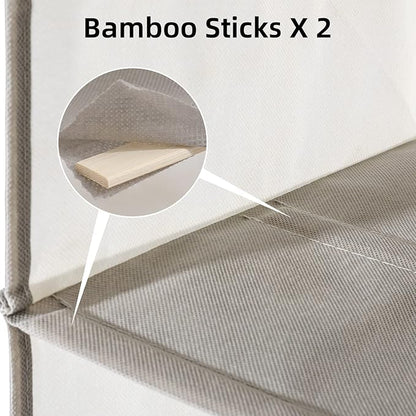 2 Packs Hanging Closet Organizer, 4-Shelf Closet Organizers and Storage - Image 4