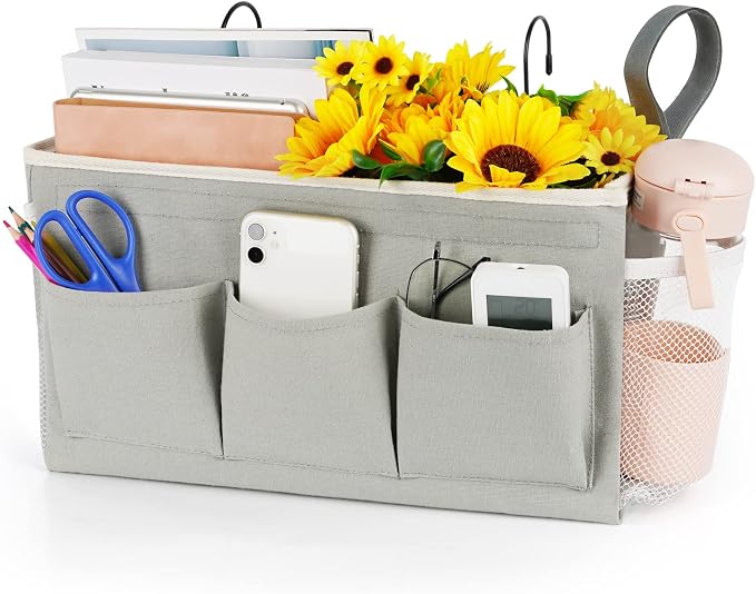Loghot Bedside Caddy/Bedside Storage Bag Hanging Organizer by Loghot