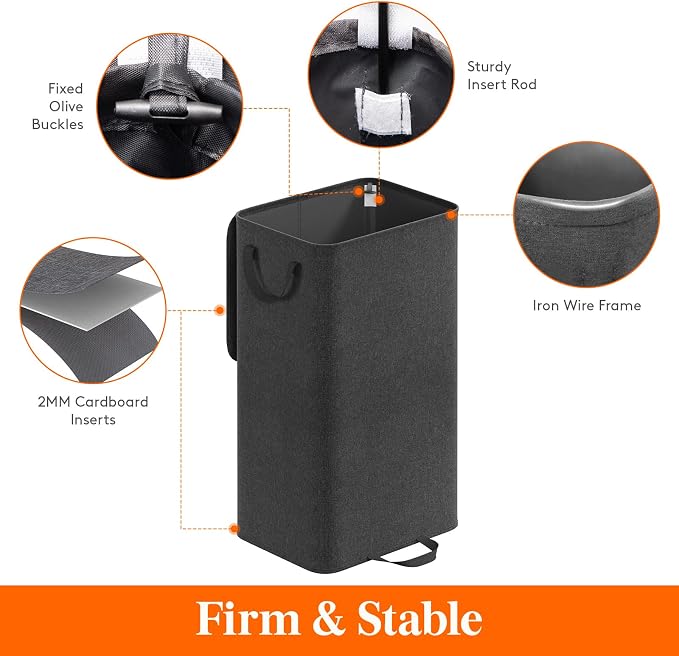 Lifewit Single Laundry Hamper - Image 2