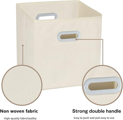 Fabric Cloth Storage Bins, Fabric Cube Organizer - Image 3