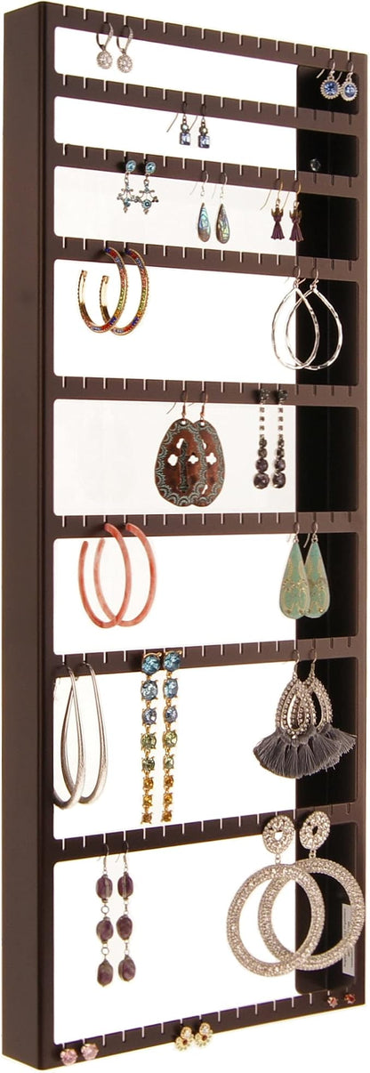 Angelynn's Wall Mounted Big and Small Earring Holder Organizer Display Women by Angelynns