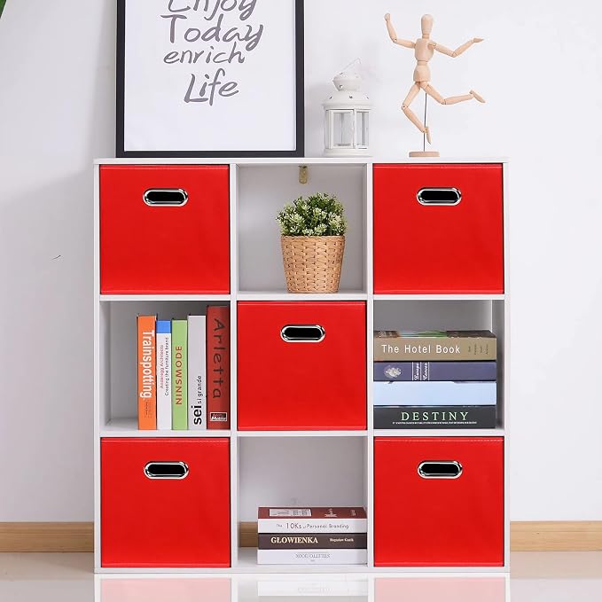 Fabric storage bins Cubes, Fabric Cube Organizer - Image 5
