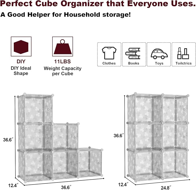C&AHOME Cube Storage Organizer - Image 2