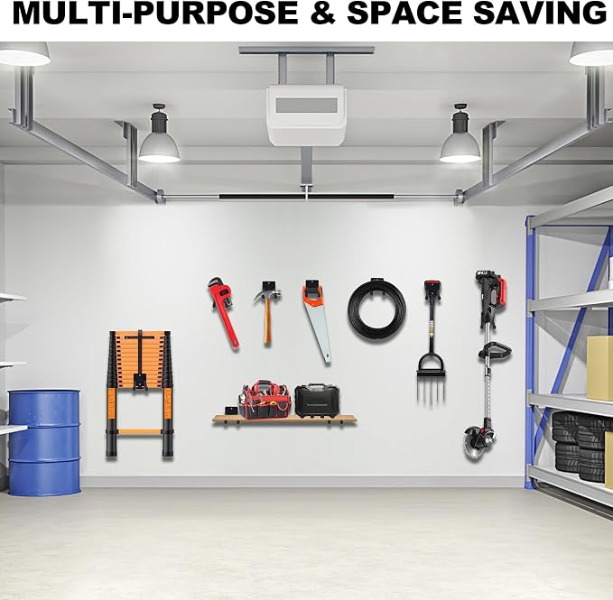 14 Inches Extra Large Garage Hooks, Tool Hanger Long Utility Storage Hooks - Image 7