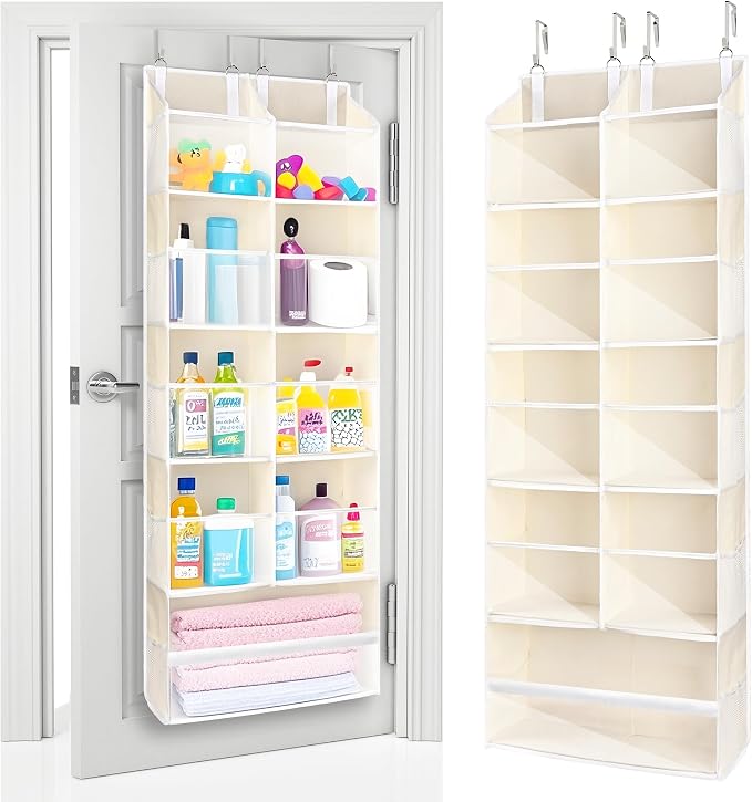 ULG Over the Door Organizer, 5-Tier Extra Large Hanging Storage by ULG