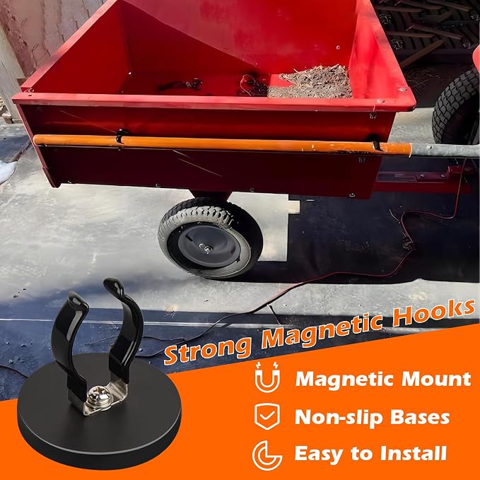 MUTUACTOR Universal Magnetic Mount Heavy Duty Hooks - Image 2