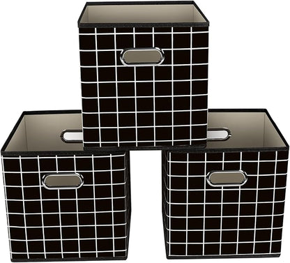 Yunkeeeper storage bins Cubes, Fabric Cube Organizer by Yunkeeper