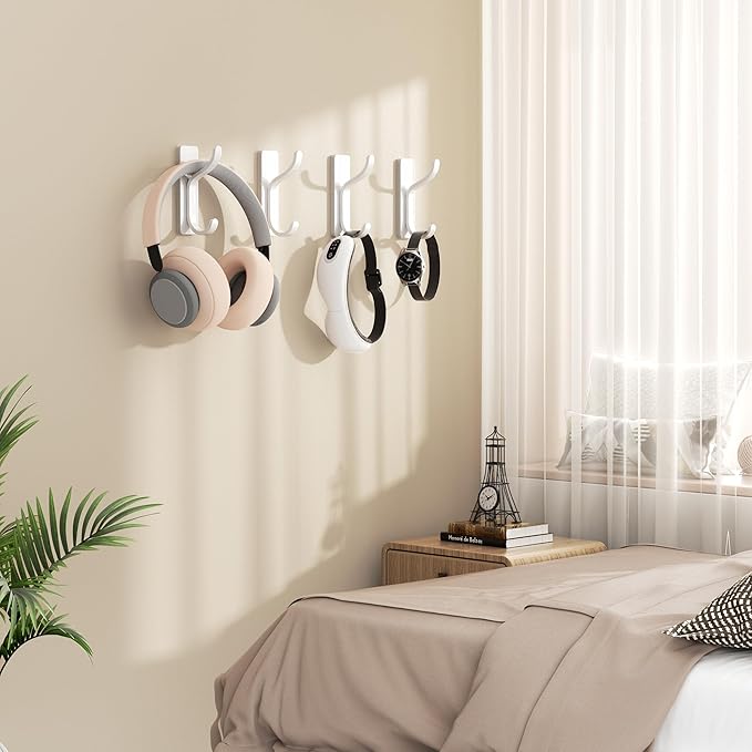 pickpiff Adhesive Wall Hooks for Hanging Towels - Image 2