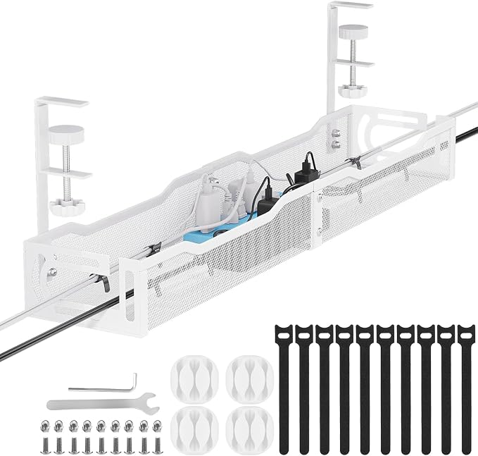 Cable Management, Metal Cord Organizer by Unknown