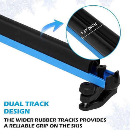 Multi-Purpose Alumium Blue Ski Rack - Image 6