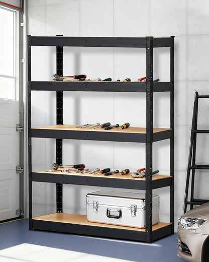 Garage Storage Shelves, Loads 2500 LBS, Metal Storage Utility Racks - Image 2