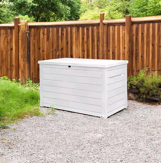 Outdoor Storage Box with Lockable Lid - Image 7