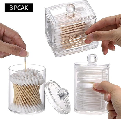 Tbestmax Bathroom Organizer Accessories Set-10 OZ, 7 OZ Qtips Holder Storage - Image 3