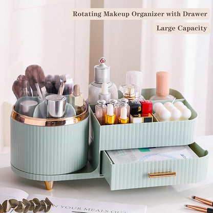Rotating Makeup Organizer for Vanity - Image 2