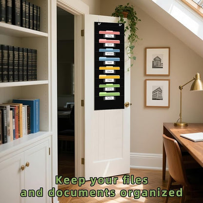 8 Pockets File Storage Pocket Chart - Image 6