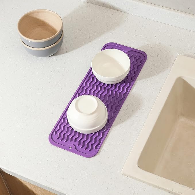 Silicone Dish Drying Mat for Multiple Usage, Easy clean, Eco-friendly, - Image 8