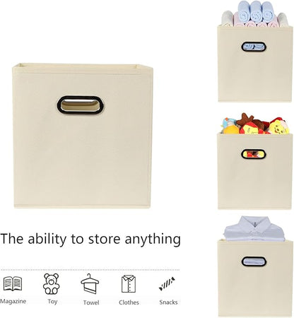 Fabric storage bins Cubes, Fabric Cube Organizer - Image 3