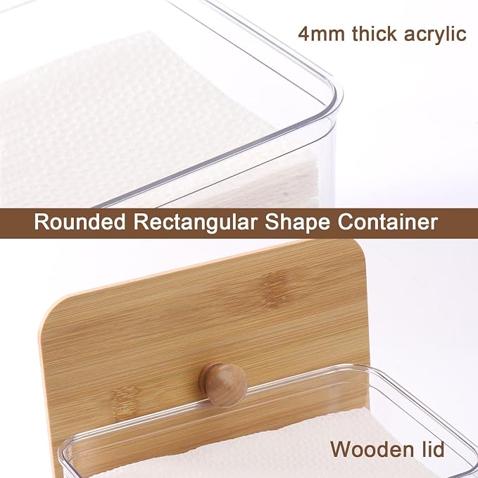 Tbestmax Acrylic Dryer Sheet Holder Container - Image 4