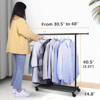 MISSLO Short Clothing Racks for Hanging Clothes - Image 3
