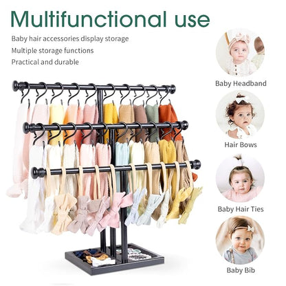 POVETIRE Headband Holder Stand Storage - Image 4