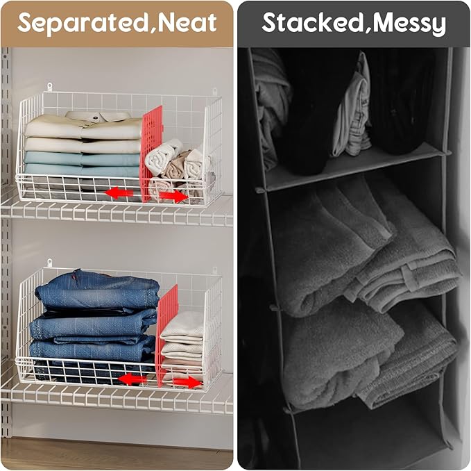 5 Tier Extra Large Closet Hanging Shelves - Image 6