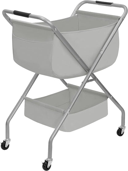 STORAGE MANIAC Collapsible Laundry Cart by STORAGEMANIAC