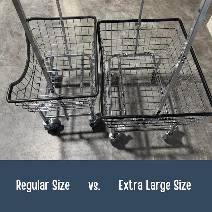 LVP Big Brother Commercial Laundry Cart - Image 6