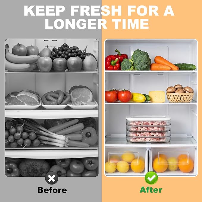 Deli Meat Container for Fridge - Image 3