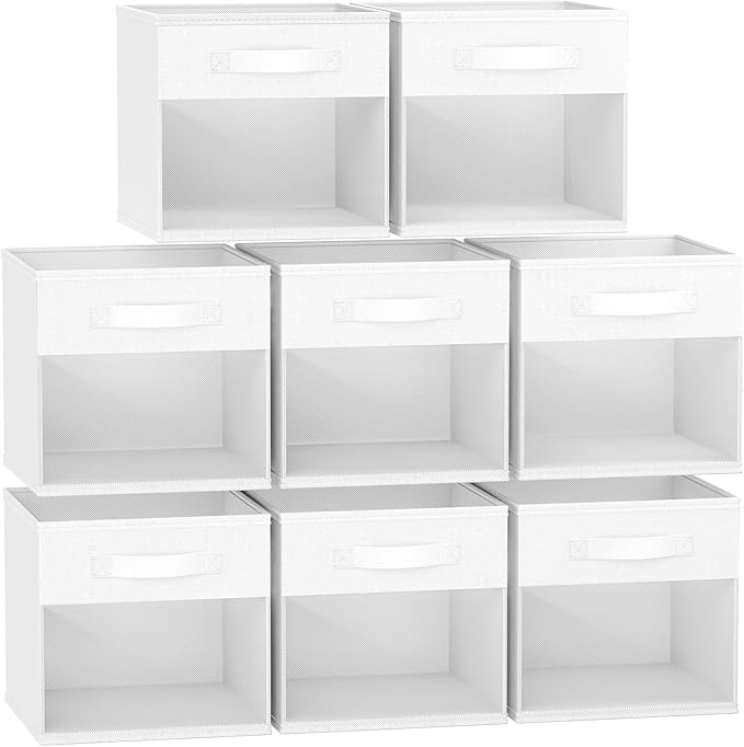 DIMJ Cube Bins, 12.2-Inch Storage Bins Cubes by DiMJ