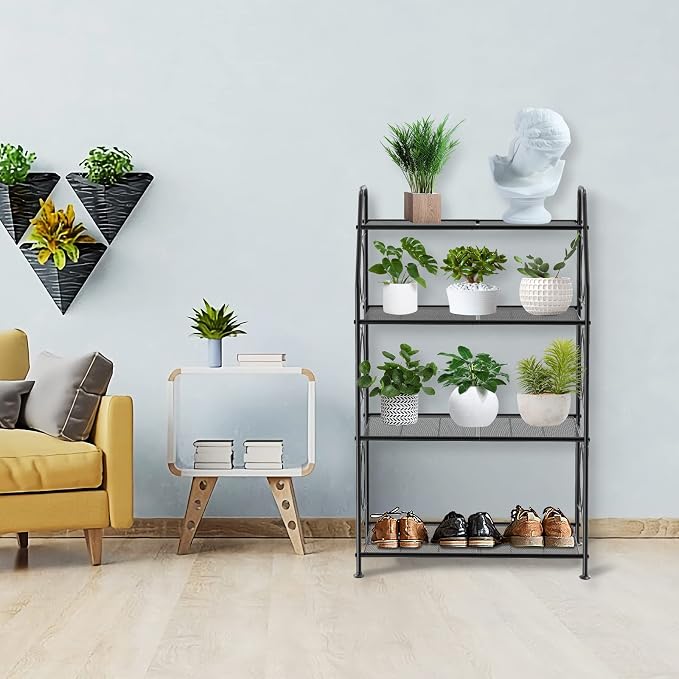 VyGrow Plant Stand, 4 Tier Plant Shelf - Image 4