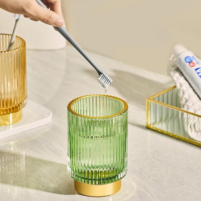 Makeup Brush Holder Organizer, Toothbrush Holders, Desk Pen Pencil Holder - Image 9
