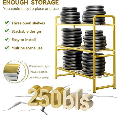 Standard Shelf Organizer for Outdoor Indoor, Waterproof Heavy Duty Metal - Image 6