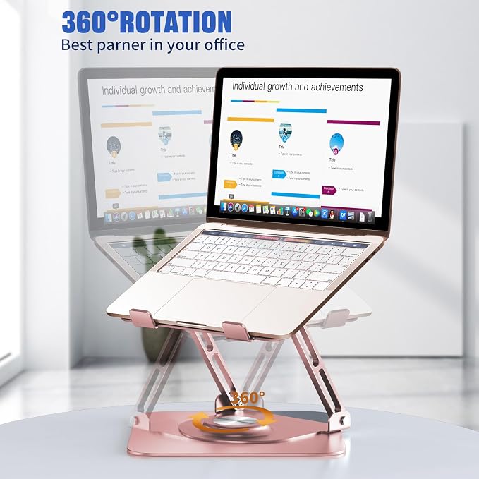 Laptop Stand for Desk, Adjustable Computer Stand - Image 2