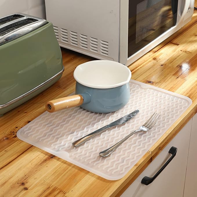 Silicone Dish Drying Mat for Multiple Usage, Easy clean, Eco-friendly, - Image 5