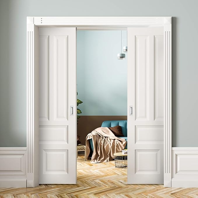 Ravinte Sliding Closet Door Handles Flush Pulls Recessed Finger Pulls - Image 6