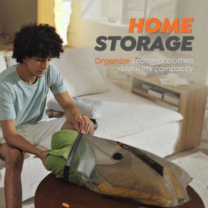 Rechargeable Wireless Pump Travel Storage Bags Set - Image 8