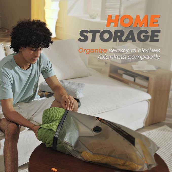 Rechargeable Wireless Pump Travel Storage Bags Set - Image 9