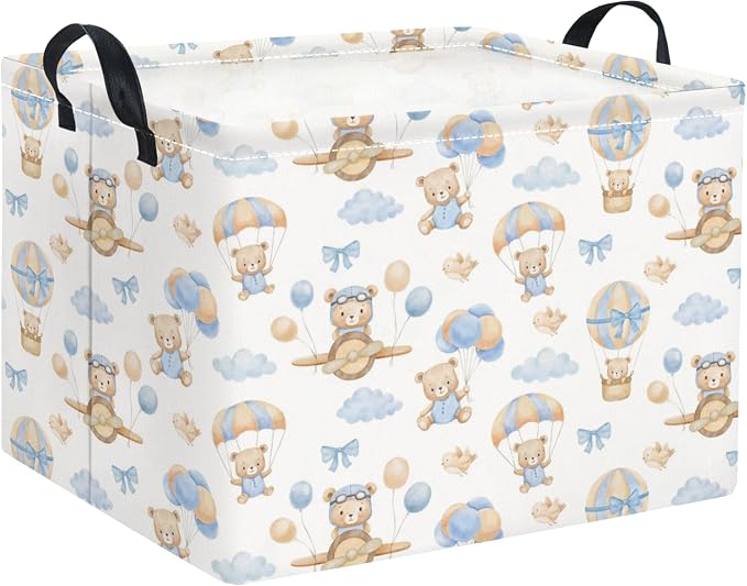 Rectangular Baby Kids Storage Basket by TIBAOLOVER