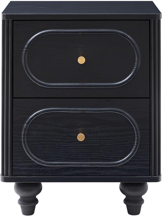 2 Drawer Fluted Mini Small Dresser - Image 8