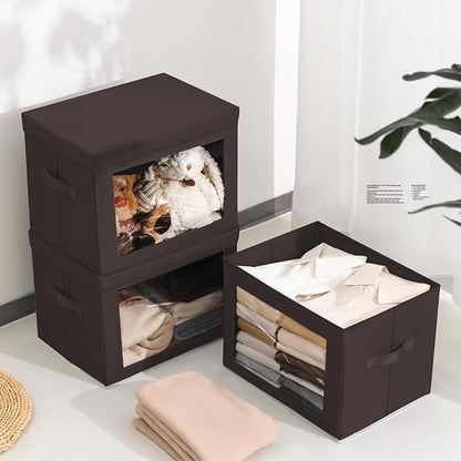 Homsorout Stackable Storage Bins - Image 4