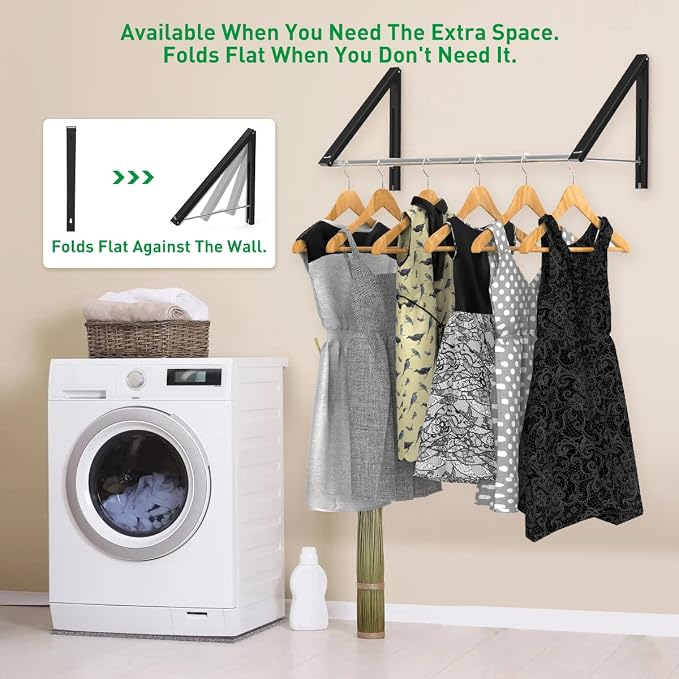 Retractable Clothes Rack - Image 4